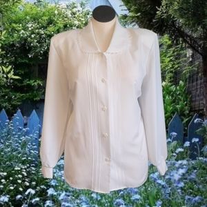 Vintage 80s Romantic Blouse
